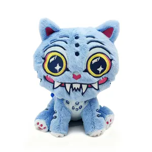 Kpop Demon Hunters Derpy Tiger Plush Toy Cute Cartoon Tiger Stuffed Doll Soft Plushies Fan Collectible Gift