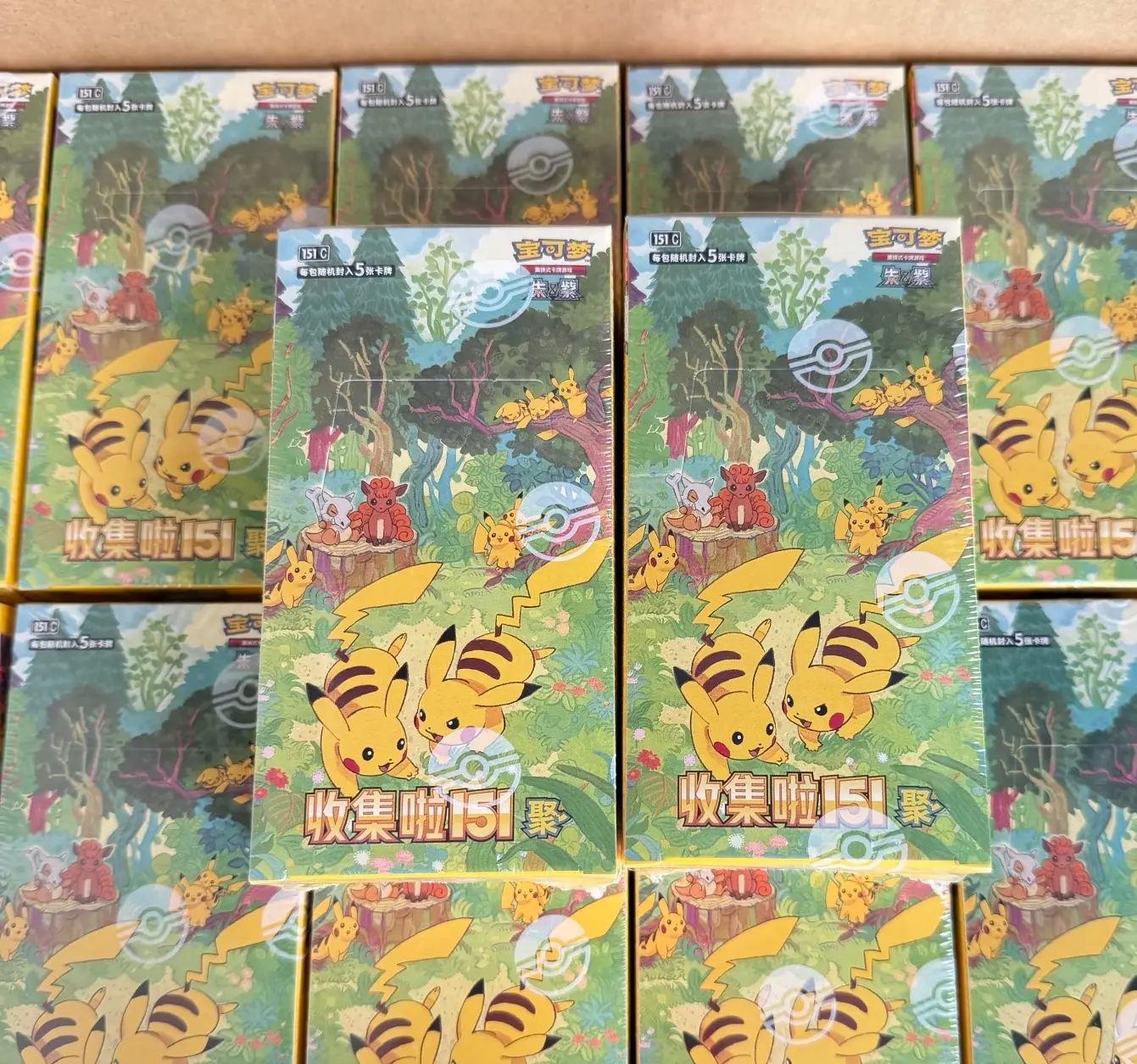 Pokemon 151C chinese box(slim)