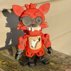 3d Printed Flexi Foxy 4”