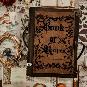 Book of Recipes Leather Journal Book of Recipes Leather Journal