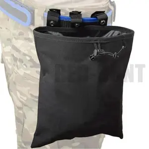 Hoyoo Outdoor Tactical Large Recycling Bag, Multifunctional Storage Tool Pouch, Camouflage Military Drawstring Waist Pack, Nylon Tool Bag
