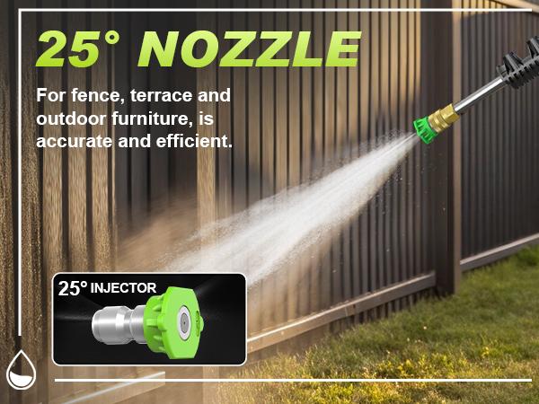 Gisam 4800PSI 1800W Electric High Pressure Washer Car Washer Gun Garden Washing Water Wash Spray Gun 180° Adjustable Nozzle