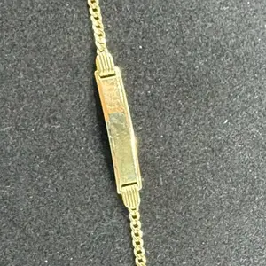 10K Gold Baby bracelet (Length 6 inches)
