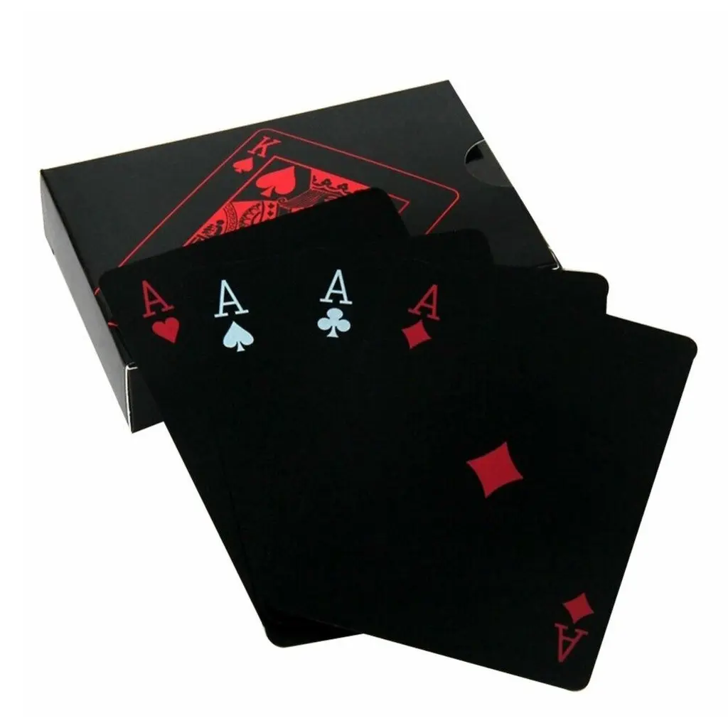 High-Quality Waterproof PVC Playing Cards Set with 54 Different Cards – Durable & Long-Lasting Game Deck