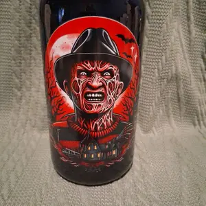 16oz black plastic tumbler