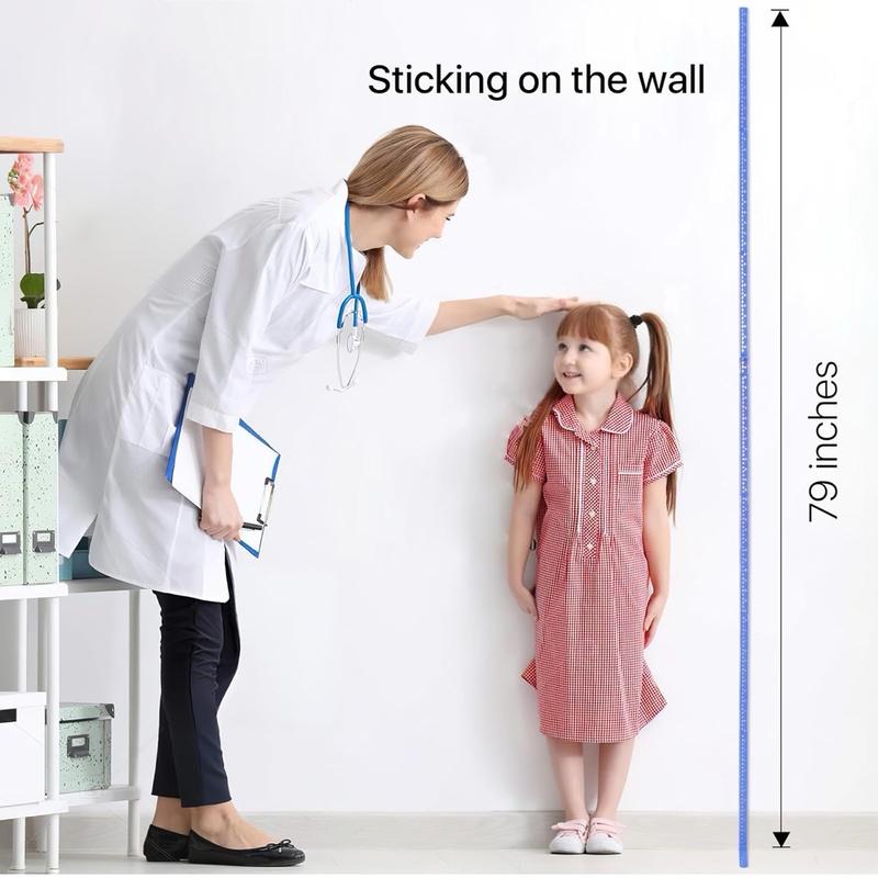 Height Measurement for Wall - 3D Removable Growth Height Stick, 79 Inch Wall Mounted Splicing Height Ruler for Kids Baby Nursery