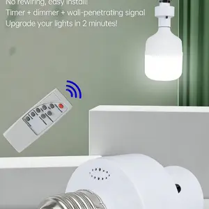 Remote Control Light Head Suitable for Office Workers, Home Parties, Dormitory, Easy Wire-Free Installation, Simple Remote Use