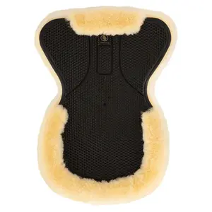 BR Gel Pad Anatomically Shaped Shock Absorbing Anti-Slip with Real Sheepskin Lining "Iconha"