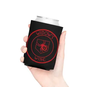 Can Cooler - Black Ops 3 Zombies Widow's Wine Logo, Beverage Holder, Beer Sleeve, Insulated Drink Holder, Gaming Gift, Video Game Merch