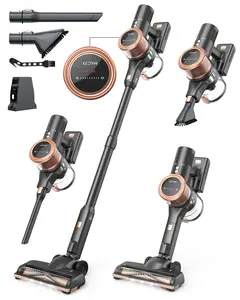 48Kpa Cordless Vacuum Cleaner, 60 Mins Max Runtime, 4000mAh Large Batteries, Anti Hair Wrap Stick Vacuum, Vacuum Cleaners for Home, Pet Hair, Hard Floors and Carpets, Cars