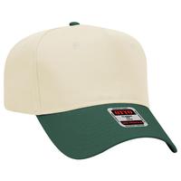 OTTO - Natural and Green 5 Panel Baseball Cap