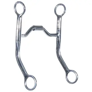 Schneiders Bit Western Swivel 7 Loose Flat Cheek