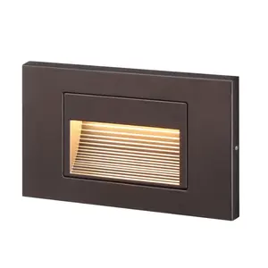 LeonLite Pro Parallel Retro Baffle Step & Deck Light - Oil Rubbed Bronze - 3000K