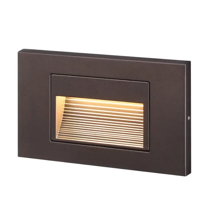 LeonLite Pro Parallel Retro Baffle Step & Deck Light - Oil Rubbed Bronze - 3000K