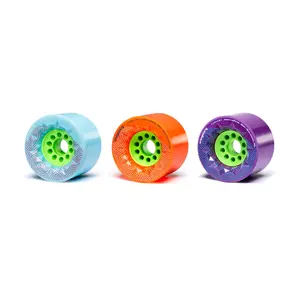 Orangatang Caguama 85 mm Longboard Wheels for Cruising, DIY Electric Skateboards, Eboards (Set of 4)