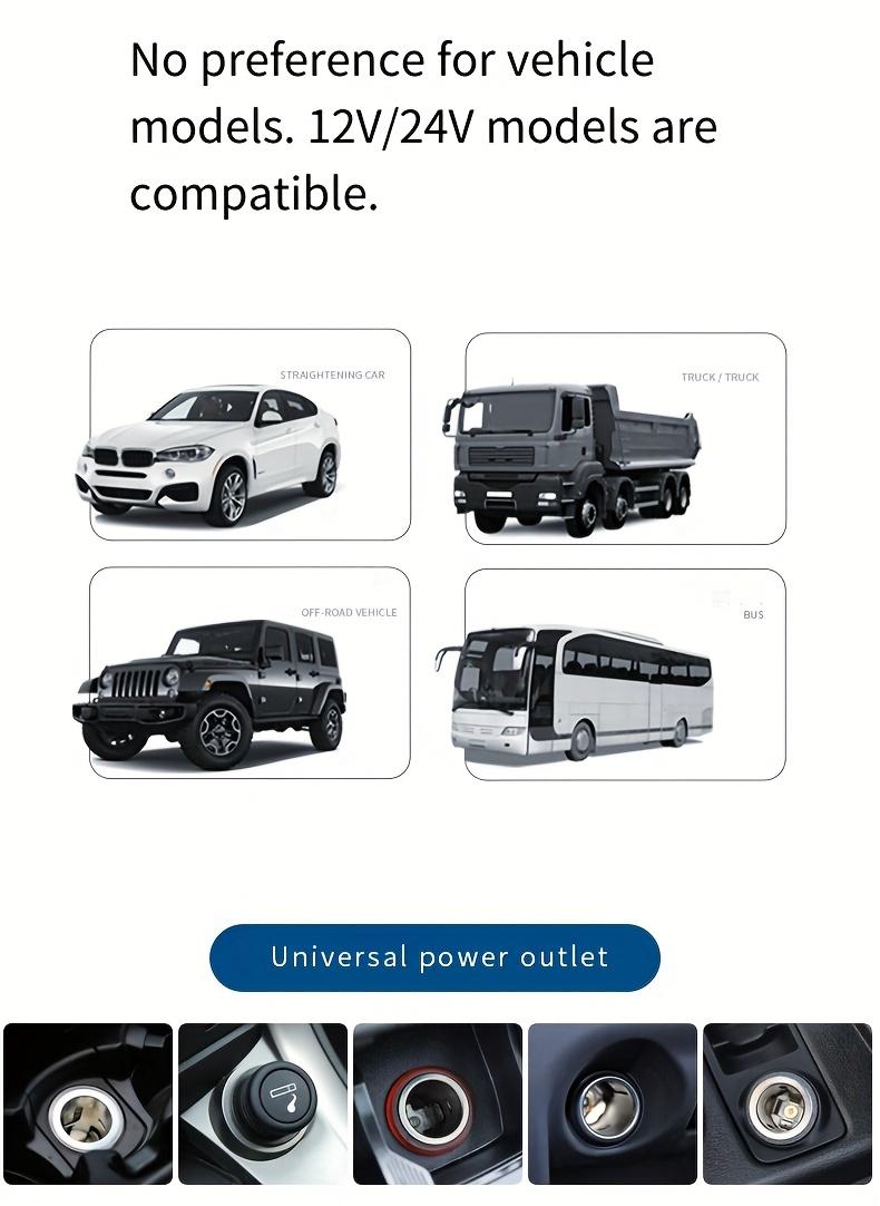 7-in-1 Car Charger — Retractable 3-in-1 Cable (Lightning + Built-in Type-C), PD 66W Fast Charging, and USB Port; Features Smart Chip Protection and Digital Voltage Monitoring; Widely Compatible with iPhone, Samsung, and Huawei Devices.