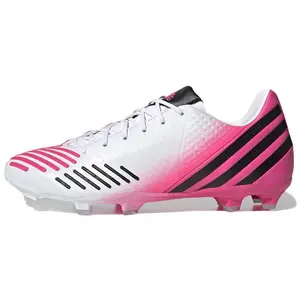 Adidas Predator Round Lace FG Cleats Men's Soccer Shoes with Grip, Durability, and Support Trending Shoes, House White Official Shoes to Get / Maison Mihara