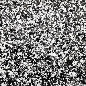 Black and White Chunky Glitter Mix, Holographic Sequins for Crafts, Cookies and Cream, Glitter mix, 3oz shaker bottle, composition notebook effect