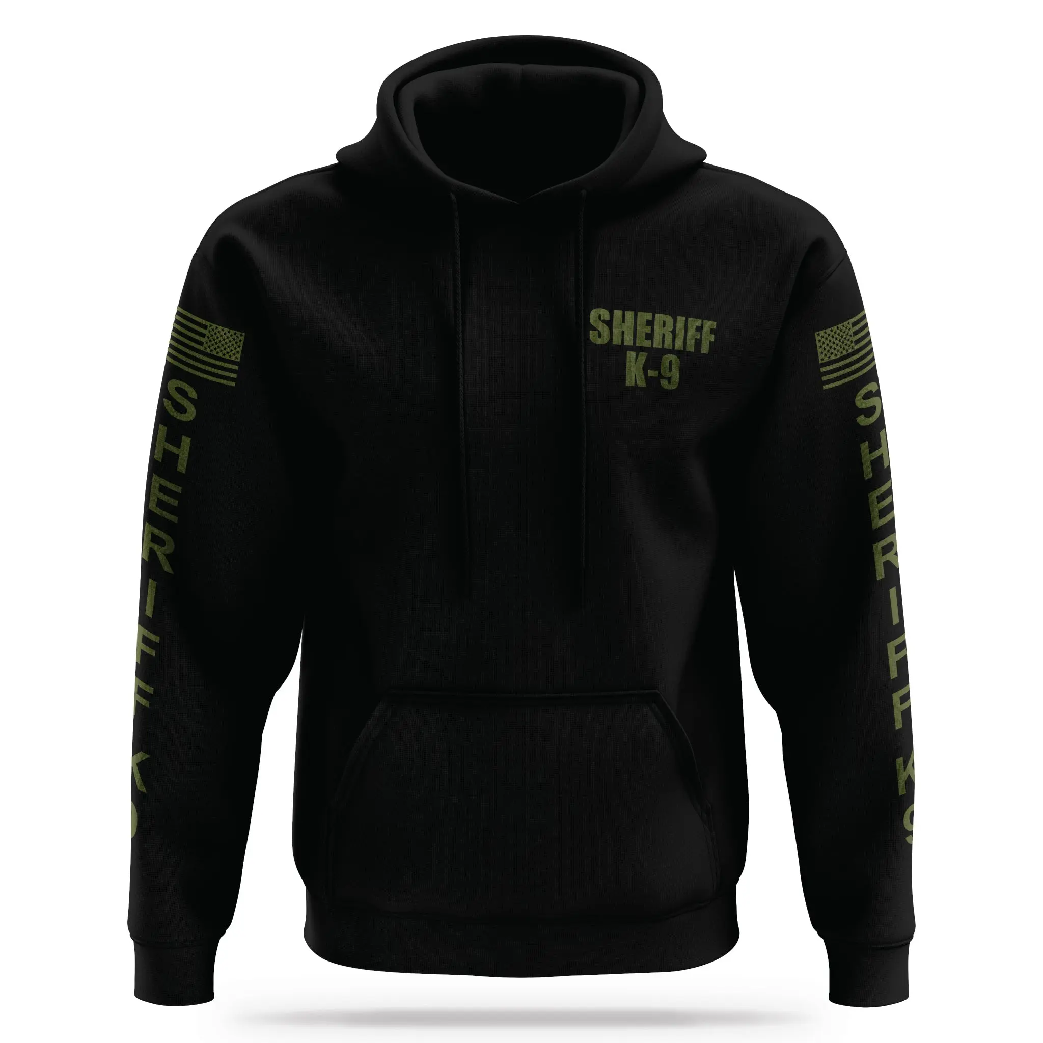 [SHERIFF K9] Performance Hoodie 2.0 [BLK/GRN]
