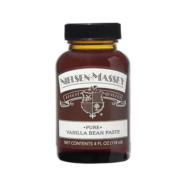 Nielsen-Massey Pure Vanilla Bean Paste for Baking and Cooking, 4 Ounce Jar