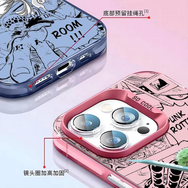 Anime Luffys Cool O-Ones s Phone Case For iPhone 17 Pro 16 15 14 13 12 11 Pro Max 16 Plus 16E 17 Air Candy Matte Back Cover