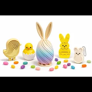 3D printed Easter Fidgets