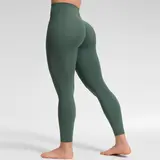 CRZ YOGA Secretsculpt Minor No Front Seam Leggings 25" - High Waisted Womens Yoga Pants Buttery Soft Booty Lifting