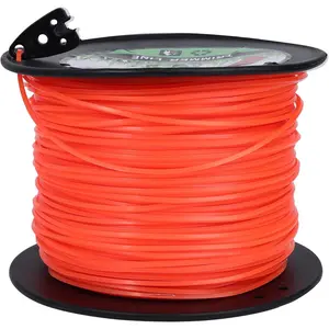 3 Pound .095" String Trimmer Line Heavy Duty, 0.095 inch Square WeedEater String, Weed Wacker String Compatible with  Trimmer Brushcutters Standard Models
