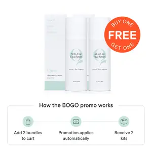 Qure All In One Hyaluronic Acid Serum for Face, Facial Serum With Niacinamides, Retinol, Lactic & Mandelic Acid, Bakuchiol, Peptides & Vitamin C Formulated For Fine Lines & Wrinkles