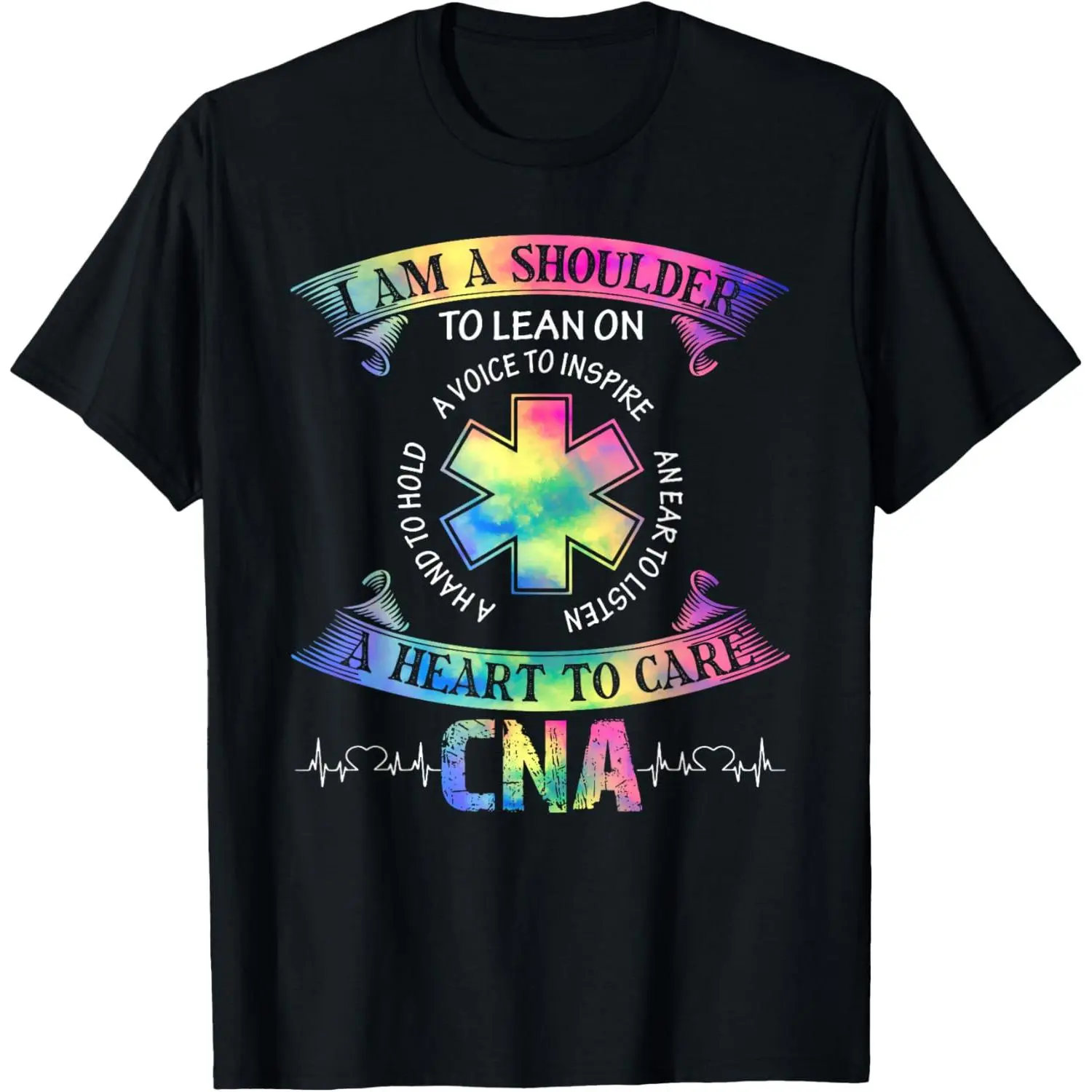 CNA Squad Appreciation Day Tie Dye For Women For Work T-Shirt