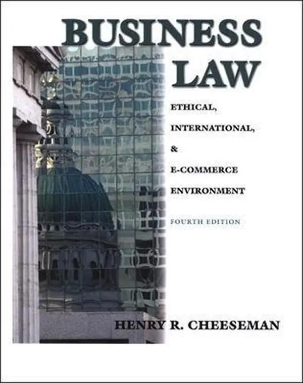 USED-Business Law: Ethical, International and E-Commerce Environment ...