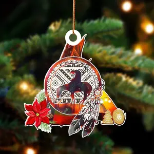 Trail Of Tears Native American - Unique Christmas Gift Decor Flat Acrylic Decoration Ornament Cloth Light