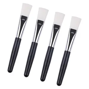 Compactly 4pc Facials Brush Professional Synthetic Hair Application
