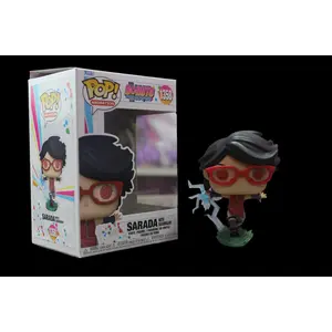 "Funko Pop! Sarada Uchiha with Sharingan - Boruto: Naruto Next Generations #1358 Collectible"