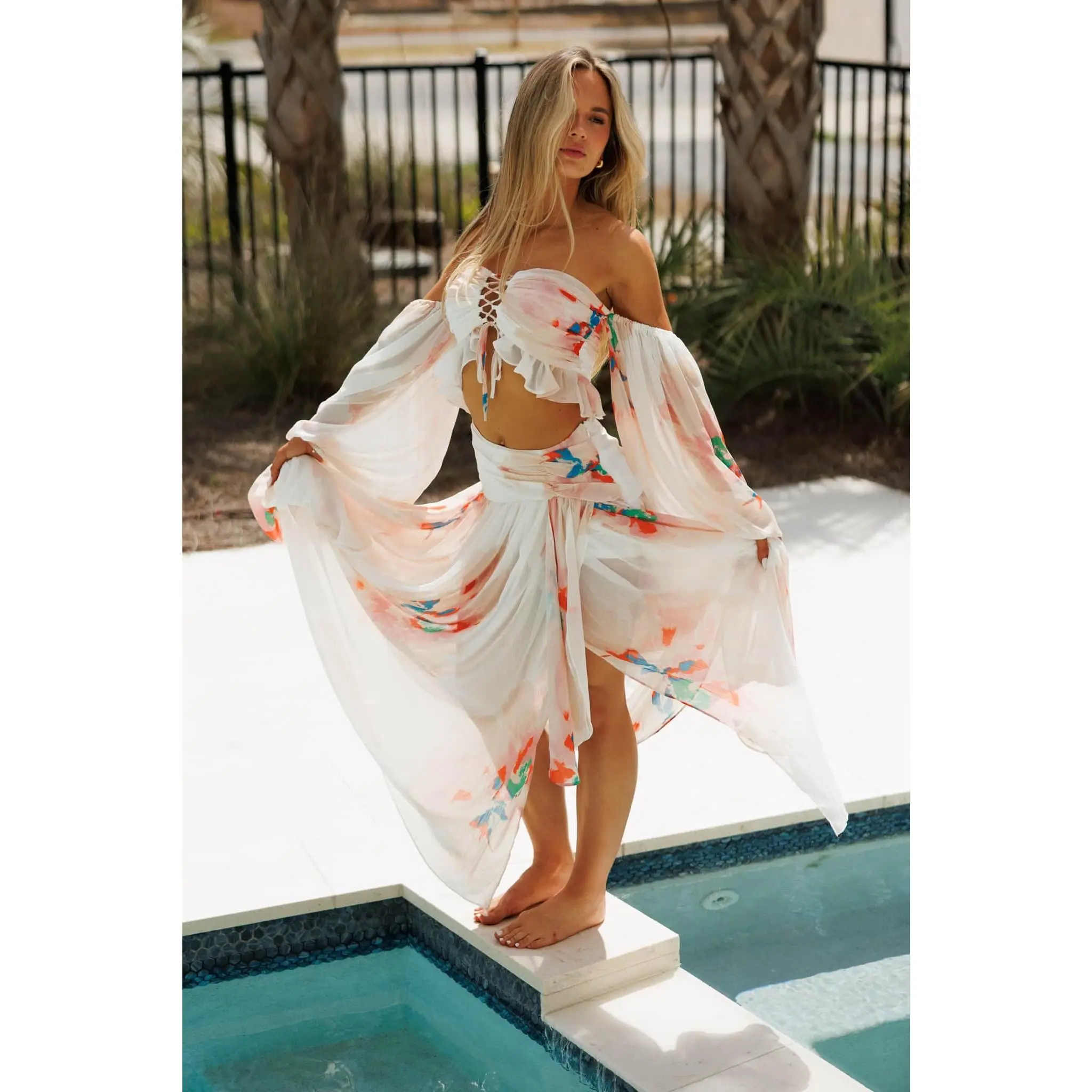 Painted Paradise Top