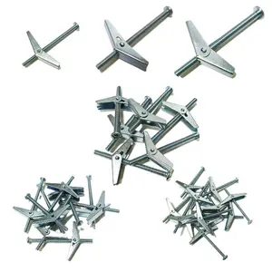 Safe hanging of heavy objects on gypsum board - Butterfly bolts and butterfly nuts set