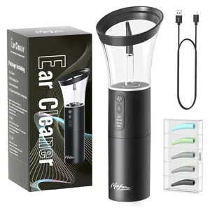 Morfone Electric Ear Wax Removal Kit – Safe & Effective Ear Cleaning with 4 Pressure Modes, Irrigation Flushing System, USB Charging, Waterproof – Perfect Christmas Gift for Ear Care Earwax Remover