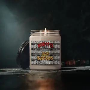 Who Tf Is Jay Gatsby Candle | Peppered Passionfruit Scented Soy Candle, 9oz