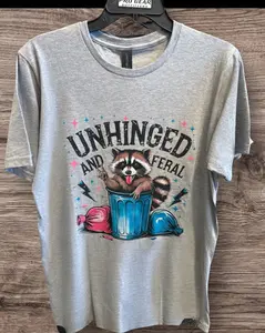 UNHINGED AND FERAL TEE