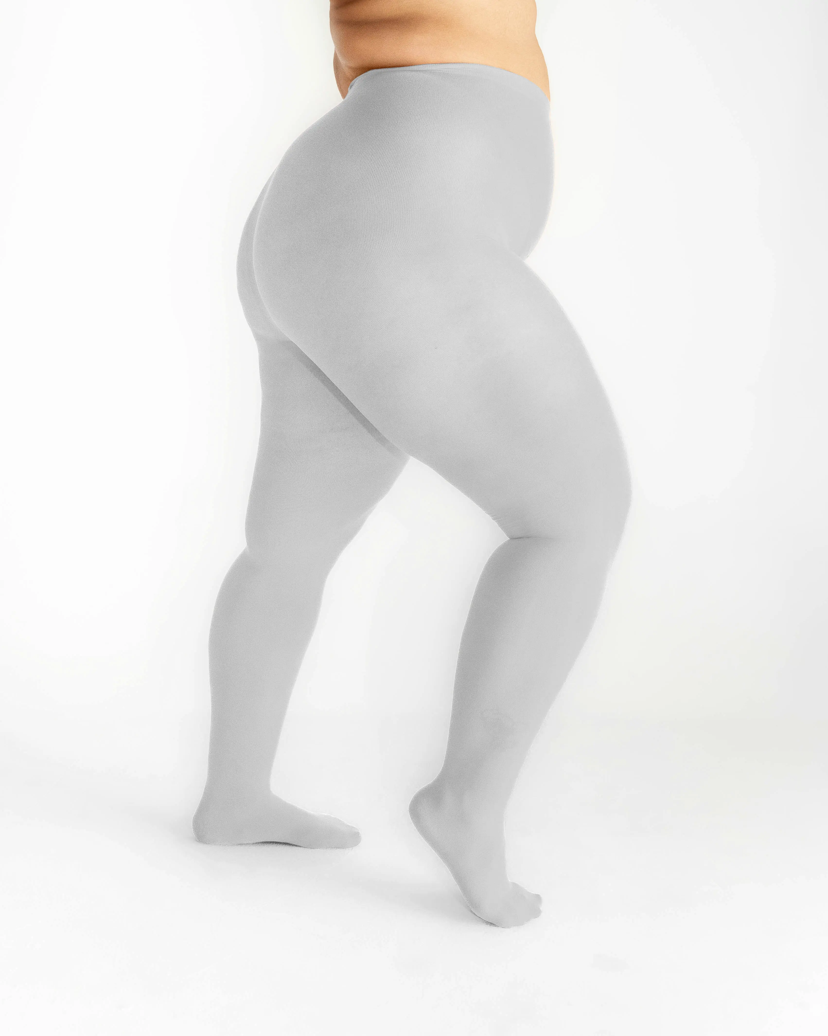 Nylon Spandex Tights 60 Denier - Light Grey