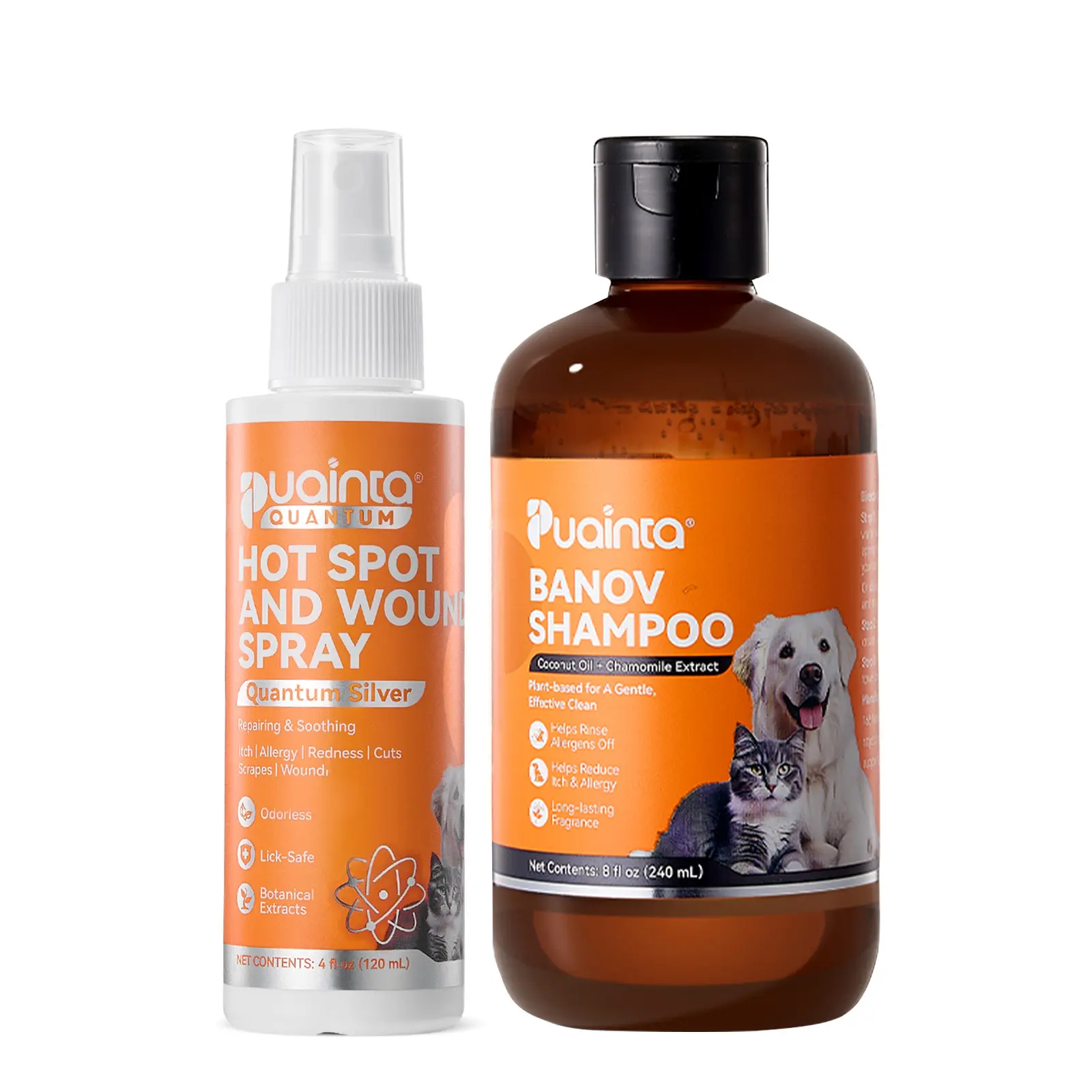 4oz Spray + 8oz Shampoo