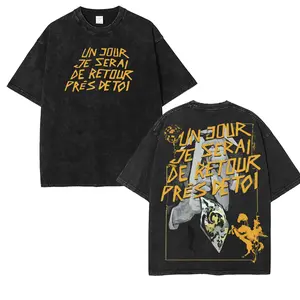 Disco Elysium T-Shirt, ''Un Jour Je Serai De Retour Pres De Toi'' Return Quote Unisex Gaming Tee, Harry Dubois T-Shirt, Gift for Gamers Top
