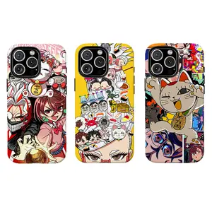 Fortune & Passion In Pocket| Timeless Manga Vibe,Tough protective phone case,Compatible for iPhone 16 15 14 13 12 11 17Pro Max,for Samsung S25 S24 S23 S22 Ultra,Durable Dual-Layer design phone cover,Perfect Gift for Her