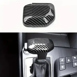 2024Trim Cover for The Gear Shift Lever Knob Made of Carbon for Kia Models 2025 And 2026, Including K5, K4, Sorento, And Carnival, Designed for Left-Hand Drive.2025