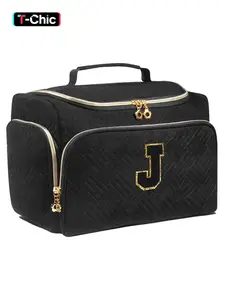 Waterproof Makeup Bag, Large Capacity Travel Organizer, Perfect Holiday Gift for Men & Women, Christmas & Halloween Multi-Functional Holder