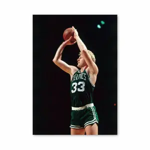 Iconic Basket Shooting Poster