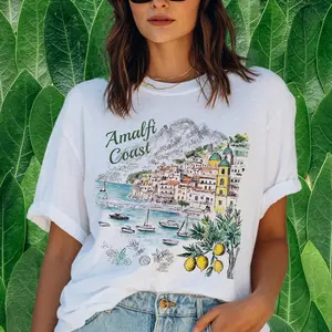 [Freeship] - Amalfi Coast T-Shirt La Dolce Vita Italian Tee