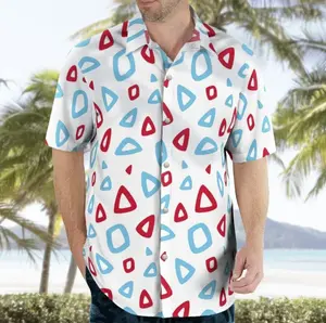 Togepi Button Up Hawaiian Shirt, Gifts for Him, Dad Shirts, Funny Shirts