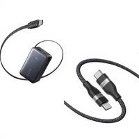 Black+USB C Cable(6FT)