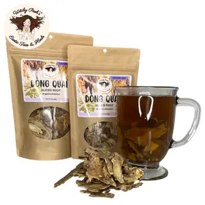 Witchy Pooh's Dong Quai Tea - Female Ginseng, Sliced Root, Caffeine Free